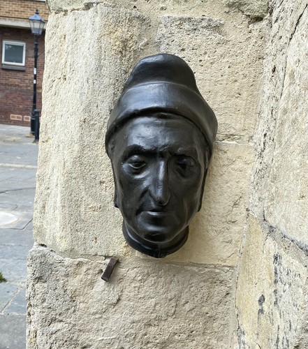 Antique cast bronze - antique, dante