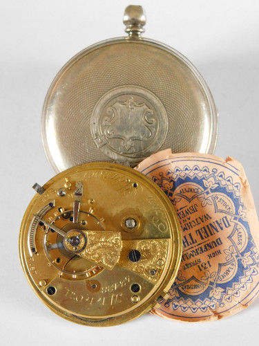 C1893 solid silver - solid, fusee