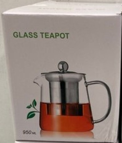 950ml glass teapot with - glass,
