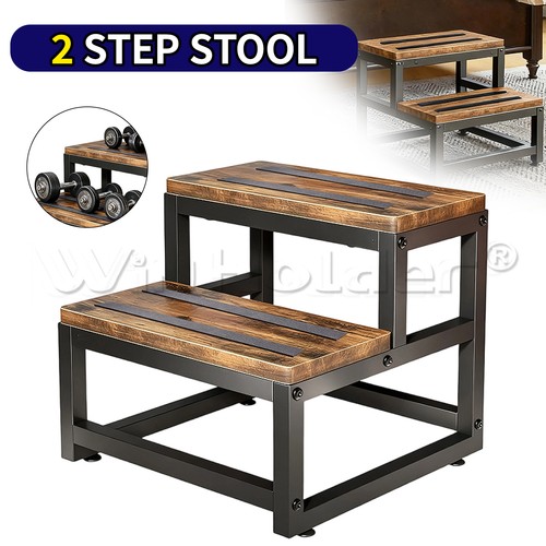 Step wooden - wooden, stool