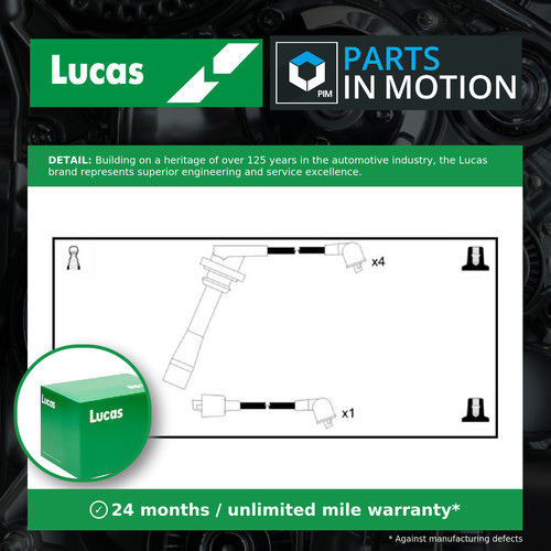 Leads ignition cables set - ignition,