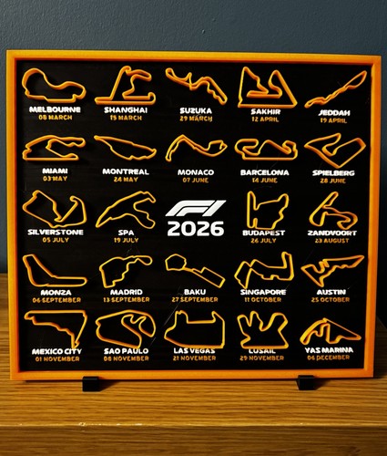 Printed f1 grand prix - printed,