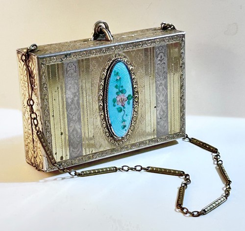 Vintage guilloche metal dance - metal,