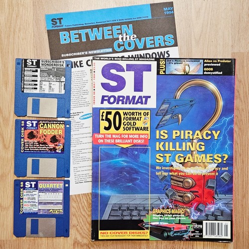 Atari format magazine - st,