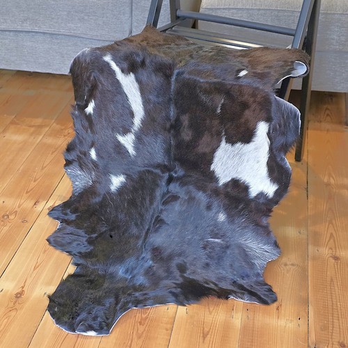 Handmade goat hide - hide, rug