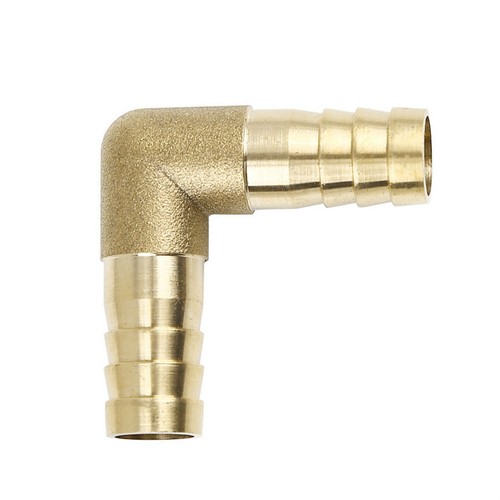 Brass barb degree right - brass,