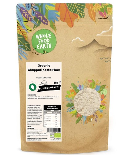 Organic chapati atta flour - chapati/atta,