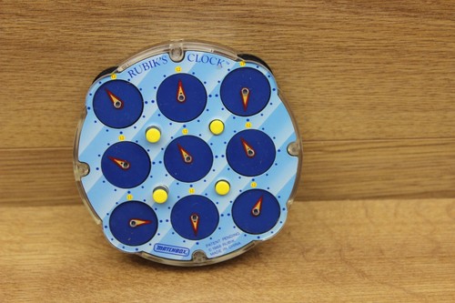 Vintage 1988 rubik clock - vintage, rubik’s