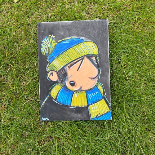 Classic football fan artwork - football,