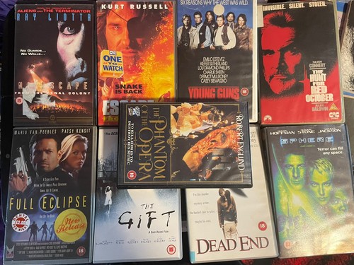 Rental vhs job lot - vhs,