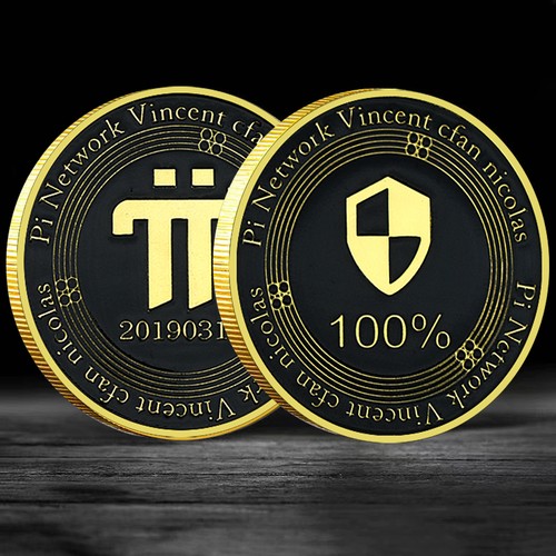 Network commemorative coin - pi,