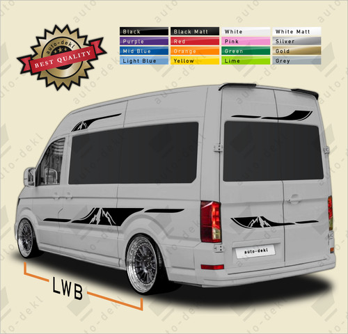 Mountain stripe stickers - mountain,