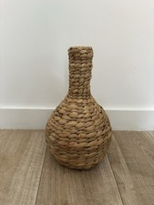 Wicker vase tall woven - 13,