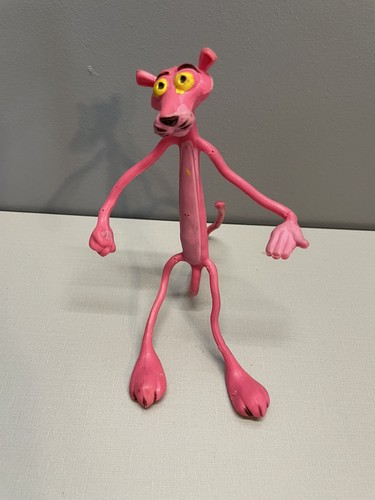 Pink panther vintage bendable - vintage,
