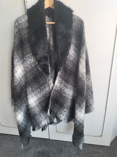 Chenille fur collar sweater - chenille,