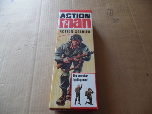 Vintage action man box with - action,