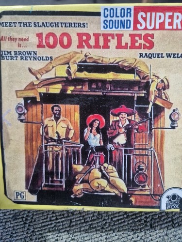100 rifles super film - super, 8