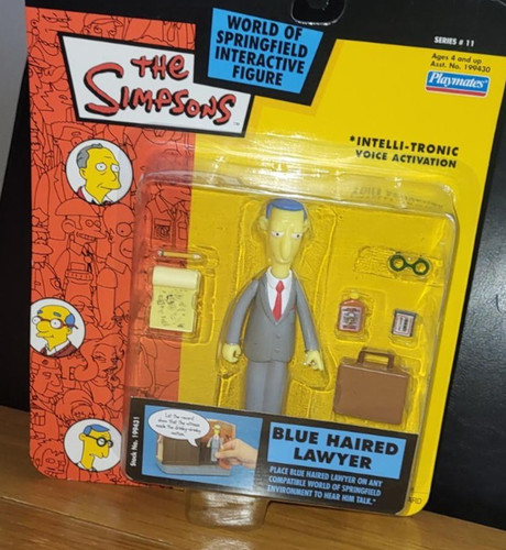 The simpsons playmates blue - the,