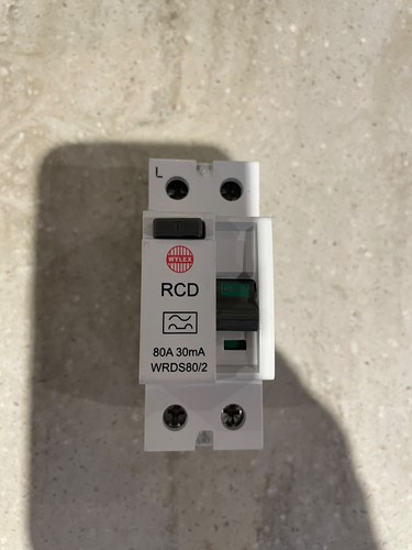 Wylex 80a 30ma - 30ma, type