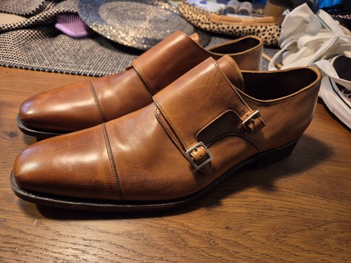 Barker men brown leather - brown,