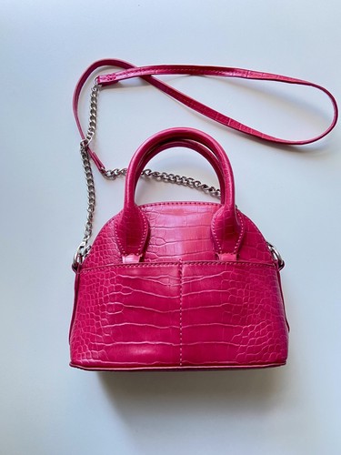 Zara ladies pink mini handbag - zara,