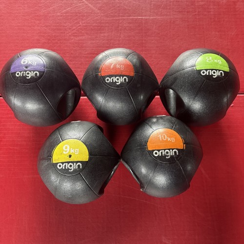 Double handled medicine ball - double,
