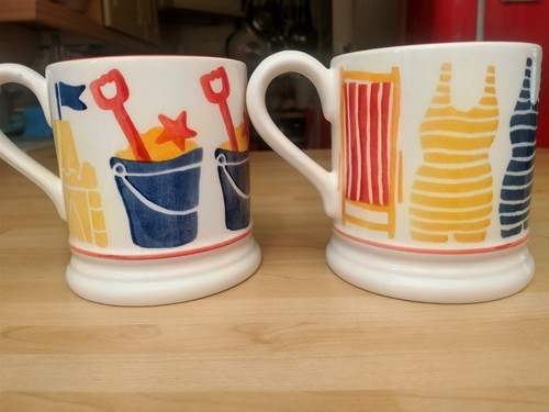 Emma bridgewater seaside - seaside, mugs
