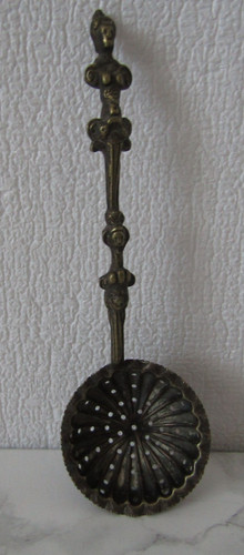 Vintage sugar sifter spoon - vintage,