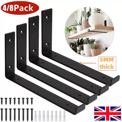 Rustic shelf brackets - shelf,