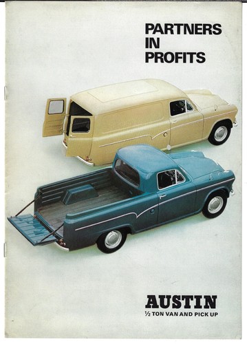 Austin a55 half ton van - van, &