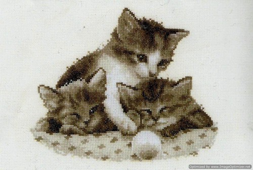 Vervaco cross stitch - cross,