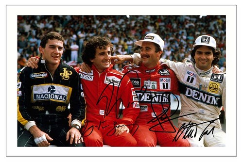 Prost senna mansell - senna,