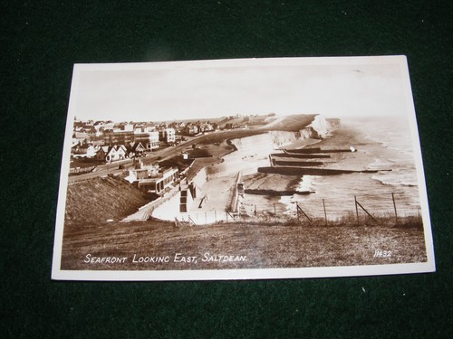 Vintage postcard saltdean - vintage,