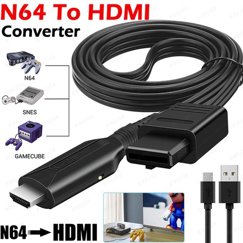 For n64 hdmi - to, hd