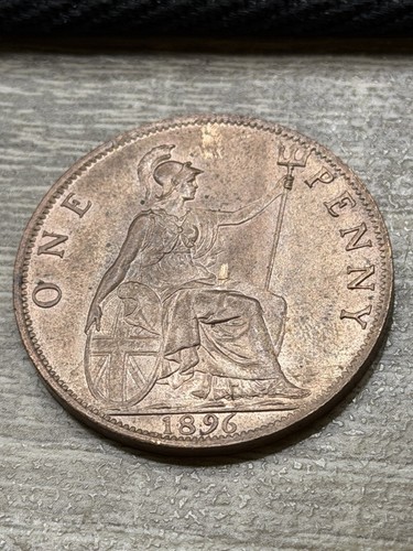 Victoria penny 1896 unc - victoria,,