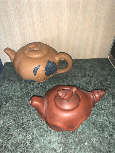 Vintage chinese clay - clay, teapots