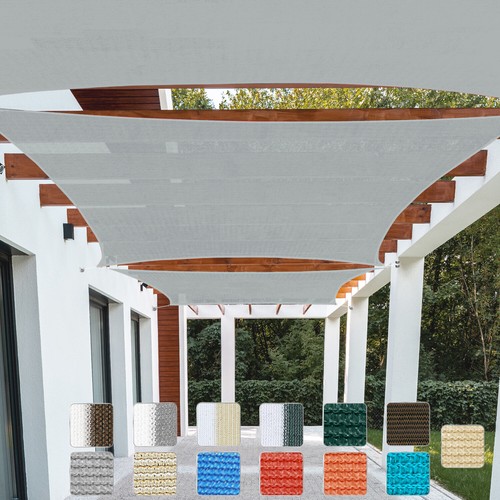 Permeable mesh sun shade sail - mesh,