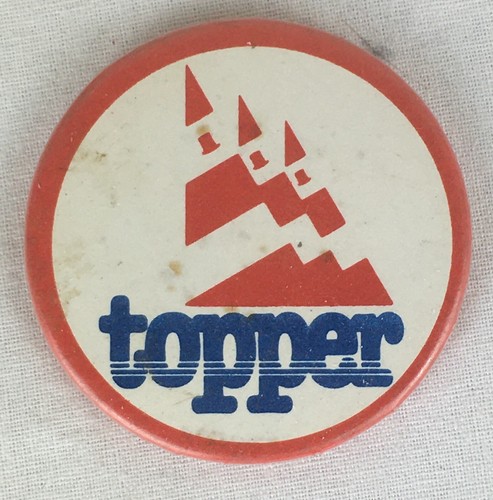 Vintage pin badge topper - vintage,