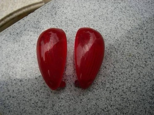 Pair red turn signal - pair,