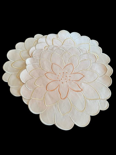 Set floral placemats - floral,