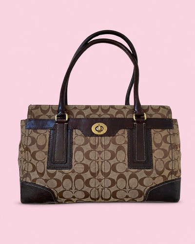 Coach hamptons signature brown - coach,