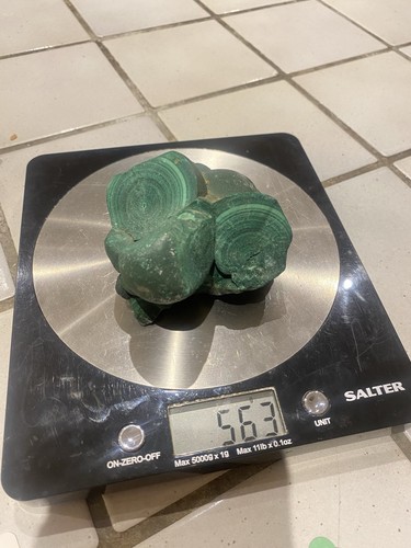 Large malachite rare - malachite, raw
