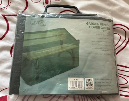 Garden bench cover seater - cover, in