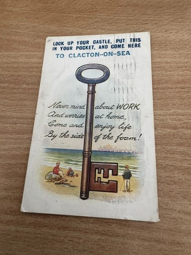 Postcard clacton on sea - postcard,