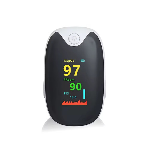 Fingertip pulse oximeter - pulse, oled