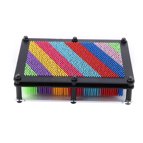 Pin art toy - (black,
