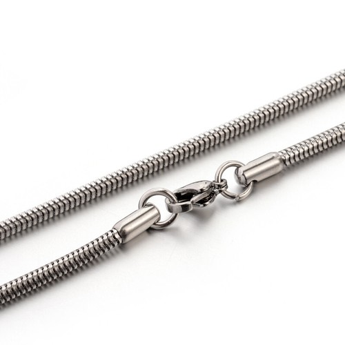 Stainless steel snake chain - stainless,