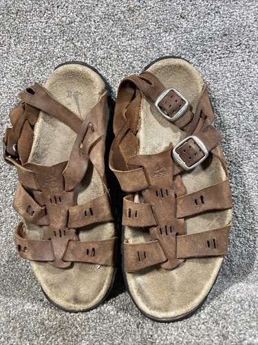 Nike acg sandals brown - brown, leather