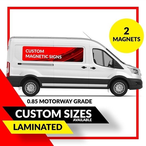 Magnetic magnet van signs - x,