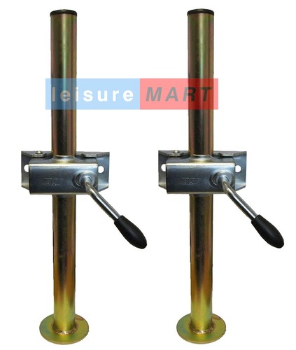 Pair trailer prop stands - pair,
